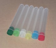 Probówka probówki fiolki plastikowe 16x100 ml 10 ml z korkiem 222 sztuki