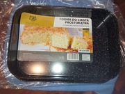 TORTOWNICA PROSTOKĄTNA DO PIECZENIA CIAST TORTÓW 35x24x7 cm FORMA BLACHA