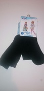 Nowe Rajstopy dziecięce czarne bawełniane rozmiar 128/134