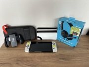 Nintendo switch Oled jak nowe bez śladów użytkowania nowe słuchawki