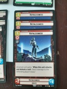 Star Wars Unlimited- SHD- RUTHLESSNESS (PLAYSETx3-RARE)!TANIO !!!  
