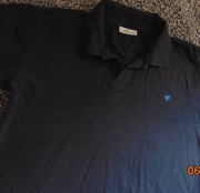 Granatowe polo męskie, Tom Tailor, XL