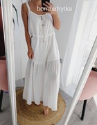 Długa sukienka nowa zara 36S boho