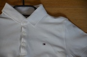 t-shirt polówka  biała Tommy Hilfiger R. 152 cm 12 lat