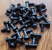 Lego 34 szt black Tap 1x1, Bar 1x3, Plate Mod NOWE