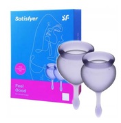 SATISFYER Feel good zestaw kubeczków menstruacyjnych 15ml 20ml 