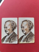Ignacy Paderewski. Karta chipowa nr 50D z żółtym kolorem. RRR
