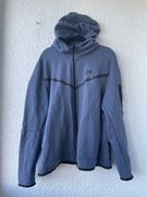 Bluza z kapturem Nike Sportswear Tech Fleece FZ - Niebieski