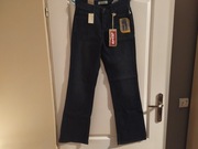 Jeansy damskie Levi's 512 granatowe roz 6M