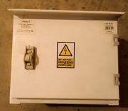 Rozdzielnica pomiarowa skrzynka firmy Jakmet wykonana z PVC