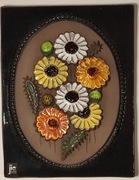 Obrazek ceramiczny Jie Gantofta Kolorowe Margarytki 855