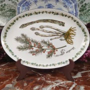 Ładny porcelanowy półmisek - 33,5 x 22,5 cm - Szparagi - Asta Fissler