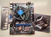 MSI H81M-P33 Intel H81 LGA1150 DDR3 microATX Intel G3260 Chłodzenie