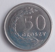 50 GROSZY 2008 - AWERS I REWERS WADA STEMPLA 