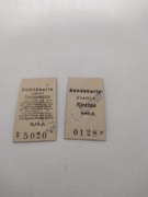 Magnes Bilet dla psa Hundekarte Stettin Szczecin