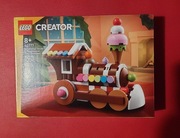 Lego 40777 creator Seria okolicznościowa: Ozdoba z piernikowym pociągiem