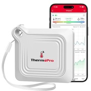 ThermoPro Higrometr Termometr Bluetooth Wewnętrzny z Eksportem Danych 
