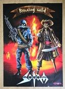 Running Wild/Sodom - Duży plakat z 2016 - Format A2 (ok. 40 x 55 cm) - NOWY