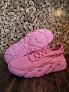 Jaskraworóżowe Sneakersy Damskie – Neon Pink Sigujk – Rozmiar 39