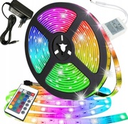 Taśma Led 5metrów 300 Led RGB 230V Pilot HIT