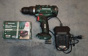 Wiertarko-Wkrętarka Parkside+bateria 4ah+ładowarka
