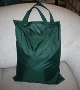 duża mocna torba siatka na zakupy shopperka z ortalionu trwała butelka