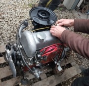 silnik Mercedes Ponton 1961 z skrzynią biegów