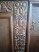 kredens dębowy antyk