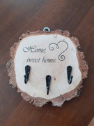 Wieszak na klucze. Home sweet home.