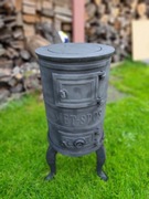 Piec koza fajerka myśliwski żeliwny cyganek stan idealny 