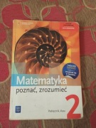 Matematyka poznać, zrozumieć podręcznik klasa 2 zakres rozszerzony