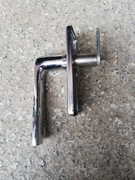 klamka okienna w stylu Vintage chromowana 