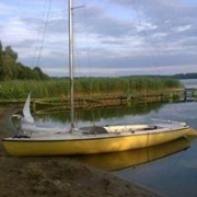 OMEGA Łódka / Yacht / Jacht  z ożaglowaniem