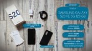 Samsung Galaxy S20 FE 5G 128 GB + karta 32 GB + etui + szkło hartowane