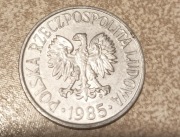 moneta 50 gr rocznik 1985.r