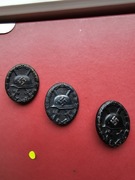 Odznaczenia czarne za rany 3 rzesza cena za 3 sztuki