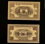 Bilet z Peronu 9 i 3/4 do Hogwartu i z Hogwartu do Londynu