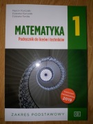 MATEMATYKA zakres pododstawowy kl1. LO Technikum