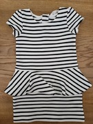 Sukienka z baskinką H&M