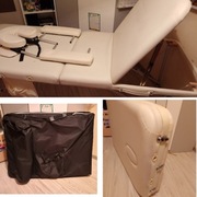 Łóżko do masażu 3 segmentowe body fit aluminiowe o