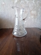 Dzbanek kryształowy PRL 