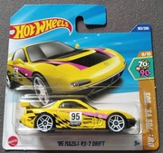 HOT WHEELS  .  MAZDA  RX-7  DRIFT    .  autko resorówka