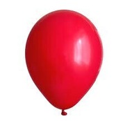 Czerwone balony 10" (25 cm) – 5 szt./op.