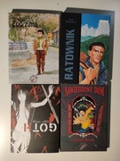 Jednotomówki - zoo Zimą, Ratownik, Nawiedzony dom, Goth, zestaw, manga