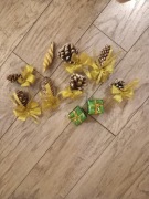 Bombki świąteczne  szyszki