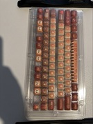 Zestaw nakładek na klawisze PBT Burger Bun