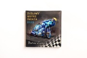 Szklany magnes na lodówkę - Bartosz Zmarzlik Żużel