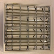 Oprawa rastrowa podtynkowa