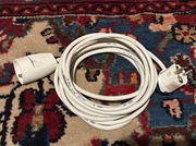 Przedłużacz 5m biały