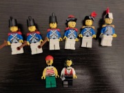 Lego 10320 Twierdza Eldorado minifigurki 